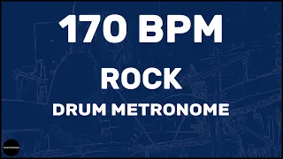 Rock | Drum Metronome Loop | 170 BPM