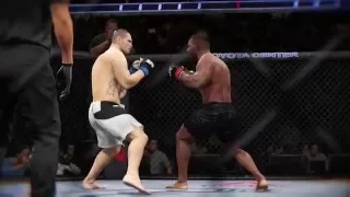 EA SPORTS UFC 2 - Knockout Mode Mike Tyson brutal punch!