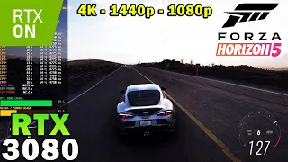 Forza Horizon 5 | RTX 3080 | Ryzen 7 5800X | 4K - 1440p - 1080p | Extreme Settings