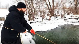 Кидаю поисковый магнит зимой, находки просто закачаешься, рыбалка ни о чем