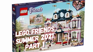 LEGO Friends Summer 2021 Sets for your City! Part1