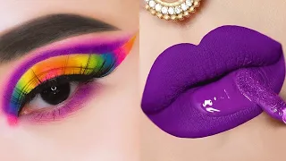 Perfect Makeup Tutorial | Colorful Eye Makeup Compilation 💄 Makeup Compilation