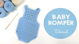 How To Crochet Baby Romper | Croby Patterns