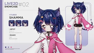 [ Live2d showcase  ]: Cute model for @Troxiiy [Vtuber]