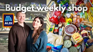 All this for £17! Budget ALDI Vegan Weekly Food Shop