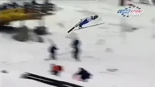 Marian Bielcik - TERRIBLE CRASH - Harrachov 20.12.1998