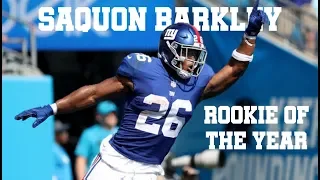 Saquon Barkley highlights | Rookie of the Year