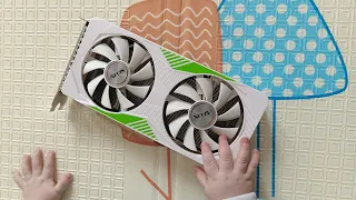 AFOX NVIDIA GeForce RTX 3060 Ti - белая видеокарта для Full HD и 2K