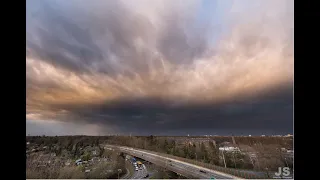 HEFTIGER STURM & ORKAN über Deutschland / Hannover /Auf dem Brocken (Harz) 161 km/h. ORKANTIEF GORAN