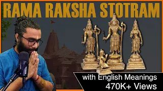 Learn Shri Rama Raksha Stotram for Shri #RamMandirPranPratishta 2024 -  with English Meanings