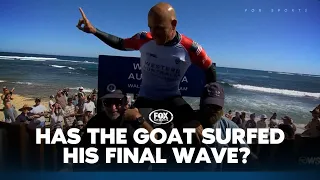 "Lifetime of memories" - Kelly Slater heroically chaired off in Aus 🌊  | Fox Sports Australia