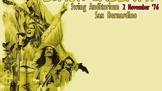 Black Sabbath live at Swing Auditorium - 11/02/'76