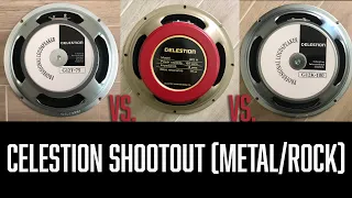 Celestion G12H-150 Redback vs G12K-100 vs G12T-75 (Metal/Rock)