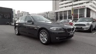 2012 BMW 520d Start-Up and Full Vehicle Tour