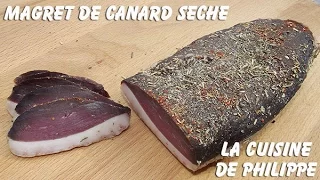 Magret de canard séché