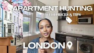 4 LONDON Apartments 🏠 w/ Prices + TIPS! // Apartment Hunting