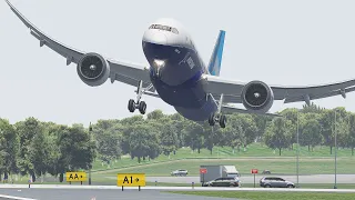 Pilot Lost Control Of The 787 During Landing In Storm [XP11]