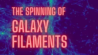 Discovery of the rotation of galaxy filaments