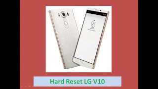 Hard Reset LG V10