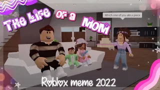 Life Of A Mom ☺️😴🥴🥰 ~Roblox Meme 2022 @hkgamerbros @fufu_plays  ¦ My Gaming Town ☆