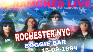 The Ramones - Live in Rochester NYC Boggie Bar Full Show (15-08-1994)