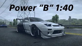 NFS Unbound | Power “B“ (Nissan 180SX) 1:40