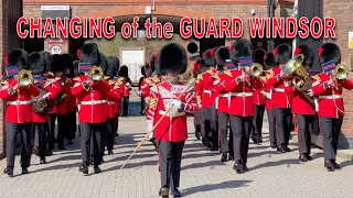 WINDSOR CASTLE GUARD Number 12 Company Irish Guards - Band of the Coldstream Guards | 20th Apr 2023