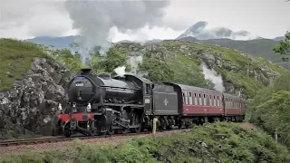 Steam in the Highlands - The Jacobite Steam Train (Hogwarts Express)