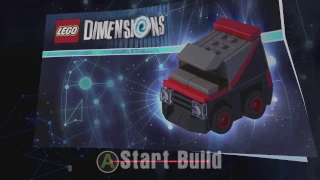 LEGO Dimensions 71251 The A-Team B.A.'s Van Build Instructions