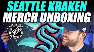 Seattle Kraken Merch Unboxing!