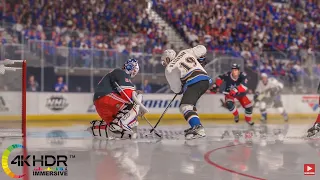 Washington Capitals vs New York Rangers 4K! Full Game Highlights NHL 22 PS5 Gameplay