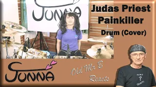 JUNNA - Painkiller - Judas Priest - Drum (Cover) (Reaction)