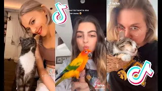 Kiss your pet on the head and see their reaction challenge | New Tiktok Trend Compilation #2🔥