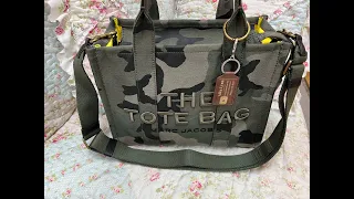 What's in my Marc Jacobs Camo Tote Bag.