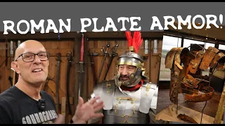 What was Roman Army PLATE ARMOR? (All about 'Lorica Segmentata' wearing and use)