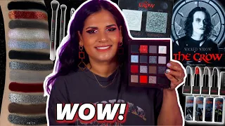 The Crow x Wicked Widow Beauty - Swatches & Eye Look - Unexpected!