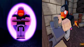 Всё про зачарования и улучшения мечей в Roblox Death Ball