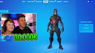 Mein PATENKIND reagiert auf meinen 30.000€ FORTNITE SPIND!