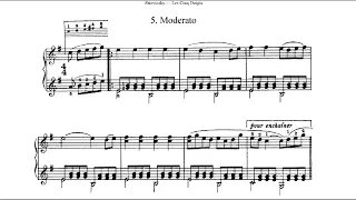 STRAVINSKY - "The Five Fingers" (complete score)