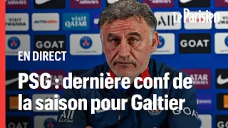 🔴 EN DIRECT | PSG : Suivez la dernière conférence de presse de la saison de Cristophe Galtier