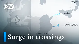 Record numbers of migrants arriving in Europe | DW News