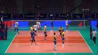 Oleh Plotnytskyi bombing at Eurovolley 2021