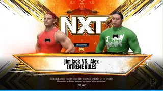 AWA wrestling: Jim Jack vs Alex