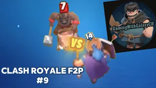 I AM THE MIDLADDER MENACE | Clash Royale F2P #9