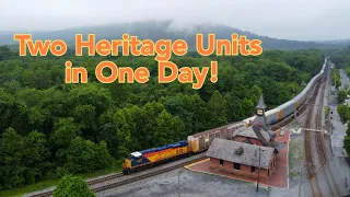 Two Heritage Units, One Day - At Point of Rocks
