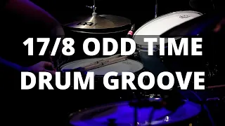 WMDRUMS - 17/8 Odd Time Drum Groove Breakdown