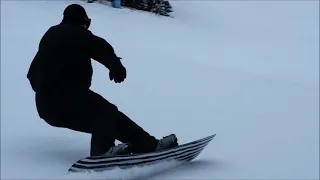 Hard Boot Snowboard Carving