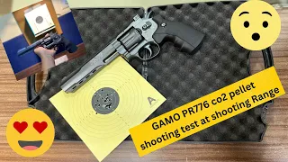 GAMO PR776 co2 pellet shooting test at shooting Range