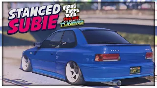 NEW STREET STANCED SUBARU 22B Build! | GTA Online LS Tuners ( Karin Sultan RS Classic )