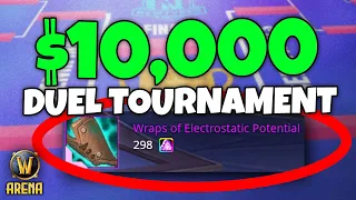 Can Bracers Win You $10,000? - Dueling Tournament FINALS | Pikaboo WoW Arena